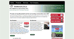 Desktop Screenshot of kaczalaplumbingandheating.com